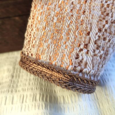 Manchettes fantasy conte de fée – brocard cuivré